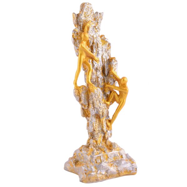 Men Sitting on Ball Showpiece for Home Decor Showpiece, Atlas Sculpture for Office Table D?cor multicolour - Image 4